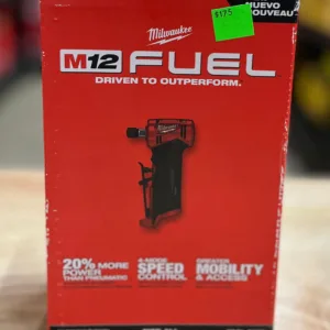 M12 FUEL 12V Lithium-Ion Brushless Cordless 1/4 in. Right Angle Die Grinder (Too