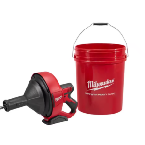 M12 12-Volt Lithium-Ion Cordless Drain Snake Auger With 5/16 in. x 25 ft. Cable,