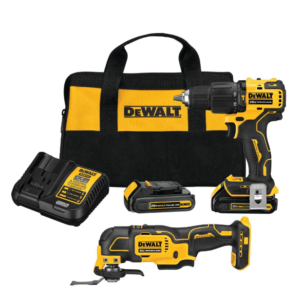 ATOMIC 20V MAX Lithium-Ion Cordless Brushless Combo Kit with (2) 1.5Ah Batteries