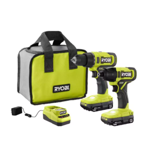 ONE+ 18V Cordless 2-Tool Combo Kit with Drill/Driver, Impact Driver, (2) 1.5 Ah