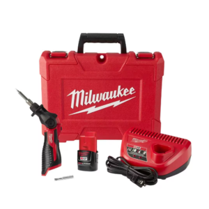 M12 12-Volt Lithium-Ion Cordless Soldering Iron Kit with (1) 1.5Ah Batteries, Ch