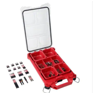SHOCKWAVE Impact Duty Alloy Steel Screw Driver Bit Set with PACKOUT Case (100-Pi