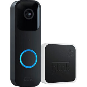Smart Wi-Fi HD Video Doorbell Camera System in Black
