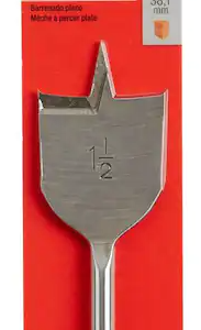 1-1/2 in. x 4.5 in. Flat Boring Bit