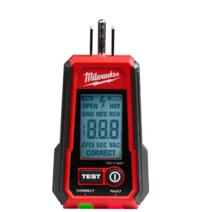 Digital GFCI Receptacle Tester