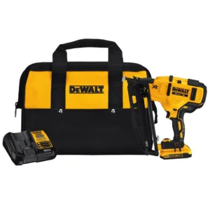 20-Volt Max 16-Gauge Cordless Angled Finish Nailer Kit