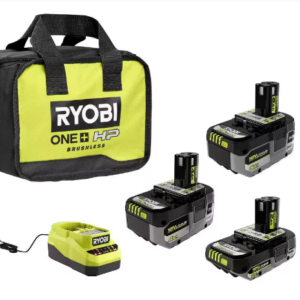 ONE+ 18V Lithium-Ion HIGH PERFORMANCE Starter Kit with 2.0 Ah Battery, 4.0 Ah Ba