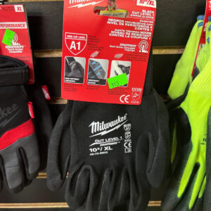 milwaukee glove lvl 1 black XL