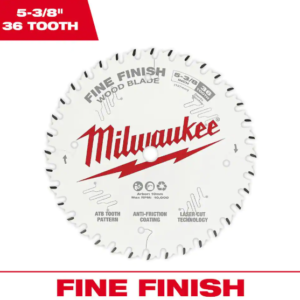 5-3/8 in. x 36-Tooth Carbide Fine Finish Circular Saw Blade