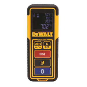 DEWALT 100 ft Bluetooth-Enabled Laser Distance Measurer