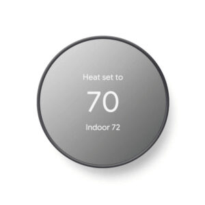 Smart Wi-Fi Thermostat Charcoal