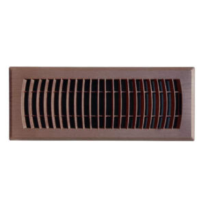 Hampton Bay Faux Wood 4 in. x 12 in. Plastic Floor Register