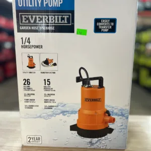 Everbilt 1/4 HP 2-in-1 Submersible Utility and Transfer Pump