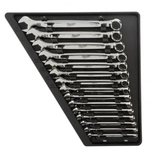 Combination Metric Wrench Mechanics Tool Set (15-Piece)