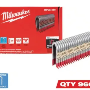 2 in. 9-Gauge Galvanized Staples for M18 FUEL Utility Fencing Stapler (960 Per B