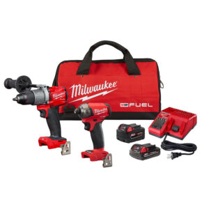 M18 FUEL 18-Volt Lithium-Ion Brushless Cordless Surge Impact Driver/Hammer Drill