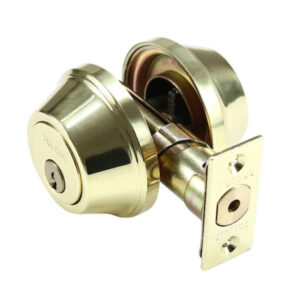 TOLEDO Double Cylinder Deadbolt Brass - ANSI Grade 3 Security Lock