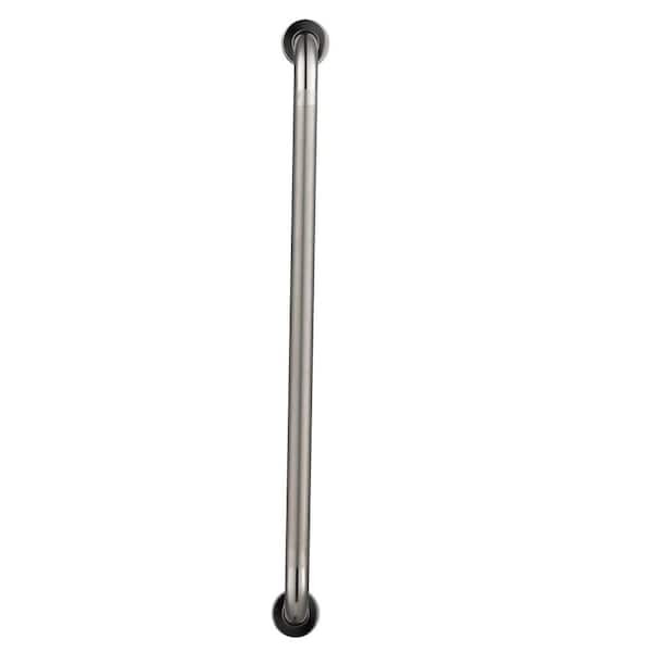 Glacier Bay 42 in. x 1-1/2 in. Concealed Peened ADA Compliant Grab Bar in Polis