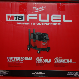 M18 FUEL 6 Gal. Cordless Wet/Dry Shop Vacuum with Filter, Hose, and Accessories