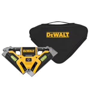 33 ft. Twin Red Beam Square Laser Level Square