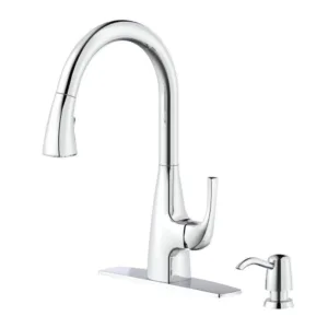 Glacier Bay Calandine Single-Handle Pull-Down Sprayer Kitchen Faucet