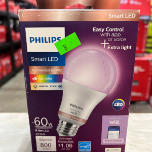 Philips 60W WiFi Color Changing Bulb