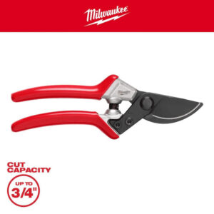Milwaukee 3/4 in. Cut Capacity High Carbon Steel Blade Bypass Hand Pruner 48-22