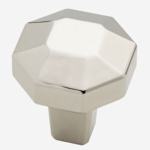 New Brainerd Serafina Polished Nickle 1-1/4" Cabinet Drawer Pull Knob