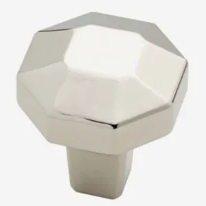 New Brainerd Serafina Polished Nickle 1-1/4" Cabinet Drawer Pull Knob