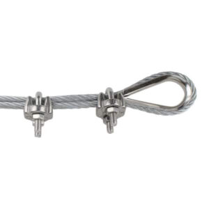 Blue Hawk 1/4 in. Zinc-Plated Clamp Set (4-Pack) 43094