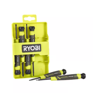 6-Piece Precision Screwdriver Set with Cushion Grip Handles