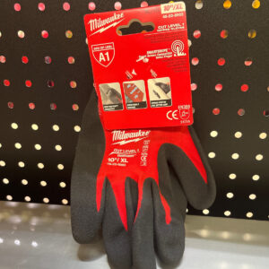 milwaukee gloves lvl 1 red XL