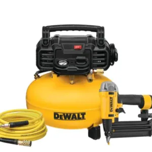 6 Gal. 18-Gauge Brad Nailer and Heavy-Duty Pancake Electric Air Compressor Combo