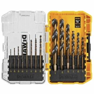 Black and Gold Drill Bit Set (14-Piece)