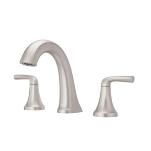 Ladera 8 in. Widespread Double Handle Bathroom Faucet in Spot Defense Brushed Ni
