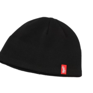 Men's Black Fleece Lined Knit Hat