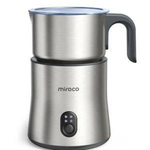 Miroco Milk Frother, Electric Milk Foam Maker 17oz for Coffee, Latte, Cappuccino