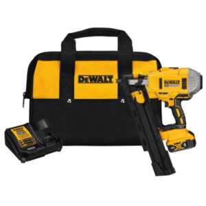 20-Volt MAX XR 2-Speed 21° Plastic Collated Framing Nailer with 4Ah Battery
