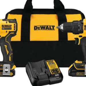 ATOMIC 20-Volt MAX Cordless Brushless Compact Drill/Impact Combo Kit (2-Tool)