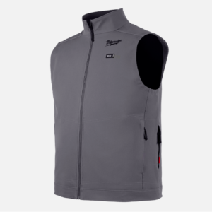 Men's Large M12 12V Lithium-Ion Cordless TOUGHSHELL Gray Heated Vest (Vest Only)