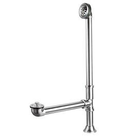 Kingston Brass CC2081 Vintage Claw Foot Tub Drain Come with Lift and Turn, 27-5