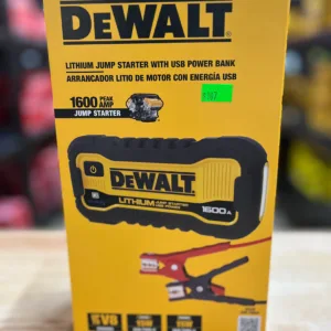 1600 Peak Amp Lithium Jump Starter with USB Power Bank