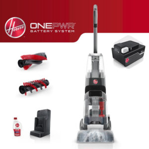 HOOVER ONEPWR SmartWash Automatic Cordless Upright Carpet Cleaner Machine, Deep