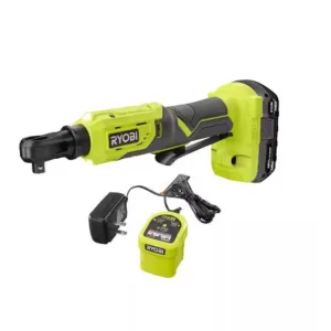 ONE+ 18V Cordless 3/8 in. 4-Postion Ratchet Kit with 1.5 Ah Battery and Charger