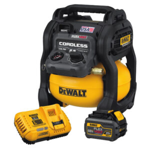 FLEXVOLT 2.5 Gal. 60-Volt Electric Air Compressor Kit w/6.0 battery+charger