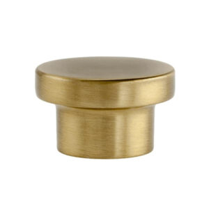 Ethan 1-1/4 in. (32 mm) Satin Brass Round Cabinet Knob