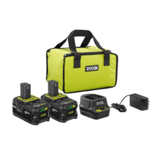 18-Volt ONE+ Lithium-Ion High Capacity 4.0 Ah Battery (2-Pack) Starter Kit