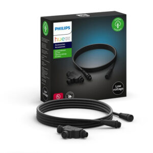 Philips Hue Outdoor 8ft Black Cable Extension