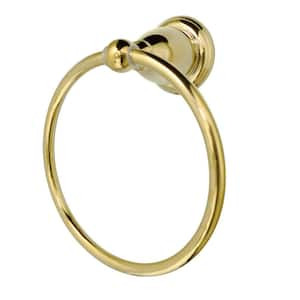 Kingston Brass Heritage 18 in. Wall Mount Towel Bar in Polished Brass