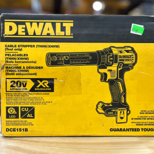 DeWalt DCE151B 20V Max Cordless Cable Stripper, Tool Only